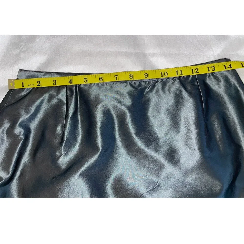 Catherine Regehr Vancouver Silk Skirt with Train - Size M - 100% Silk - Picture 9 of 11